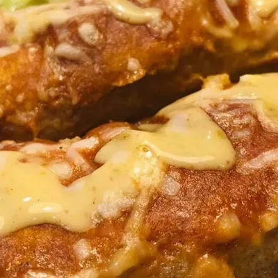 Indian Inspired Enchilada 